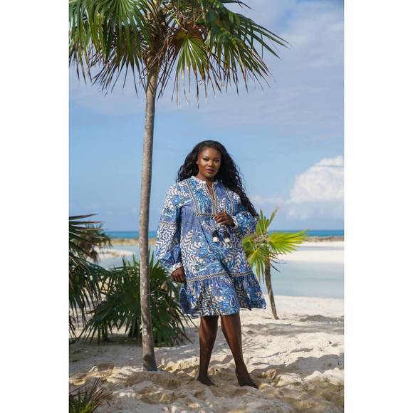 NEW MARIE OLIVER mimi dress - plus size in anise breeze